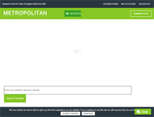 Tablet Screenshot of metropolitanhost.com